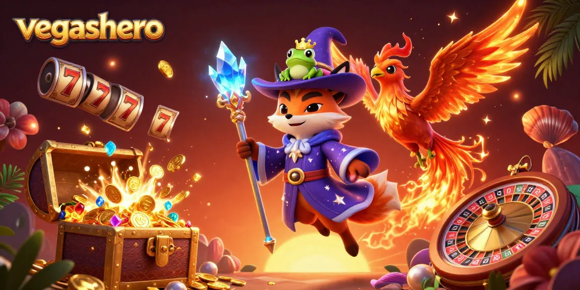 Experience thrilling gameplay at vegashero with vibrant characters and exciting casino elements